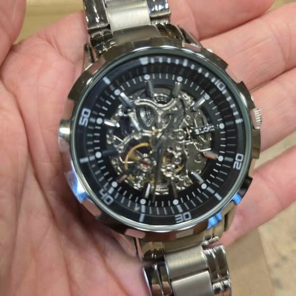 Elgin FG8030 Automatic Skeleton Watch